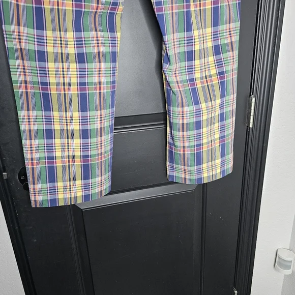RLX By Ralph Lauren Plaid Multicolor Men's Pants Size 42 X 30 - Picture 7 of 7